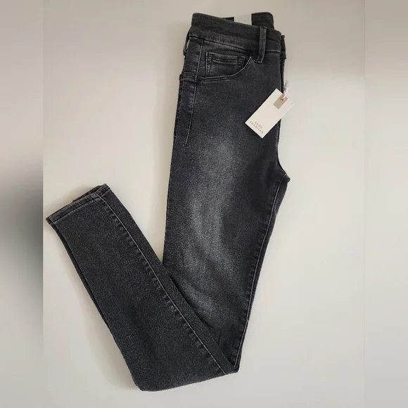 GOOD AMERICAN GOOD LEGS SKINNY JEANS - Picture 4 of 8